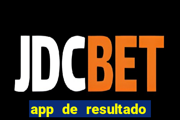 app de resultado de jogos